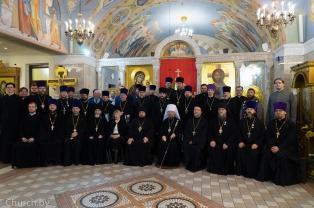 Патриарший Экзарх возглавил Актовый день Минской духовной академии